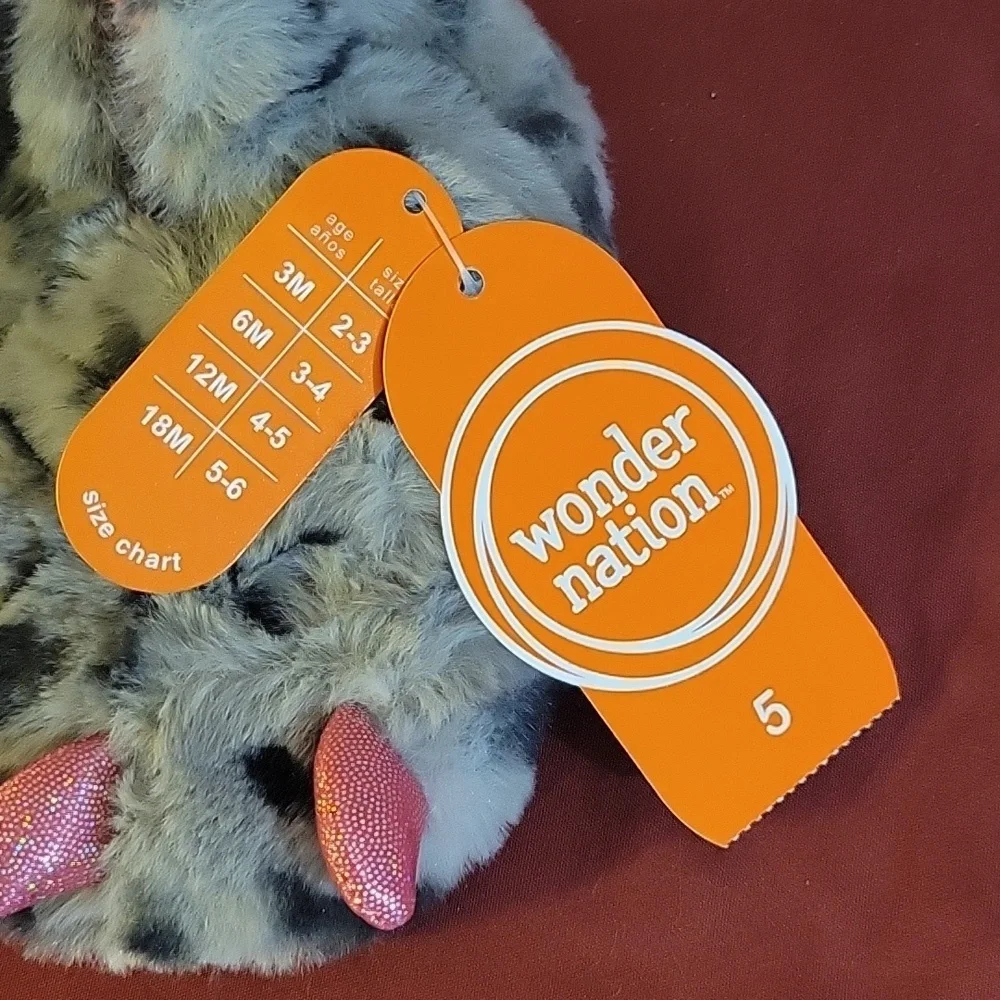 Wonder Nation Toddlers Slippers Size: 5, NWT